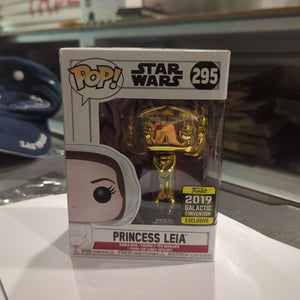 Princess Leia Star Wars 295 2019 Galactic Convention POP! FRENLY BRICKS - Open 7 Days