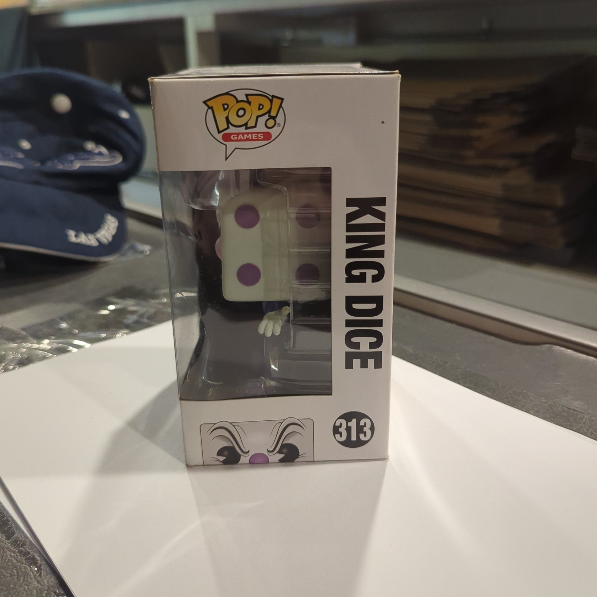 Funko Pop! Games Cuphead King Dice (Purple) #313 Vinyl Figure MIB 2018 FRENLY BRICKS - Open 7 Days