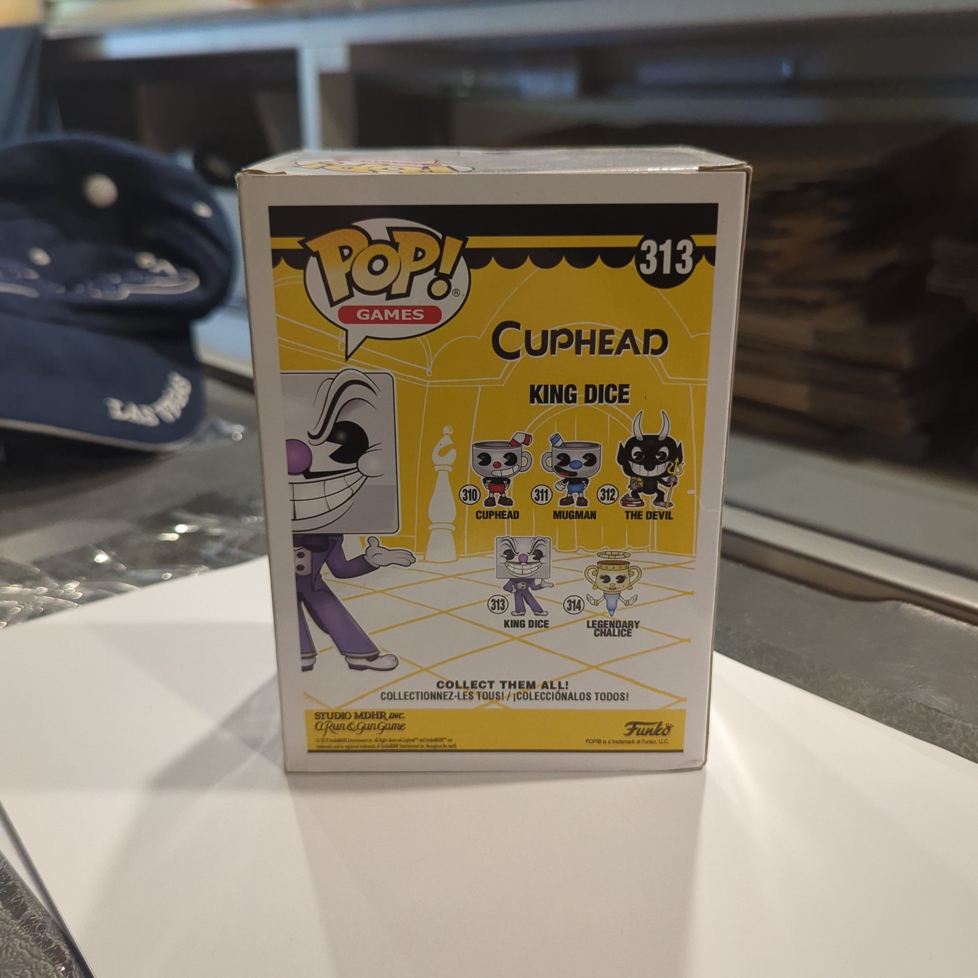 Funko Pop! Games Cuphead King Dice (Purple) #313 Vinyl Figure MIB 2018 FRENLY BRICKS - Open 7 Days