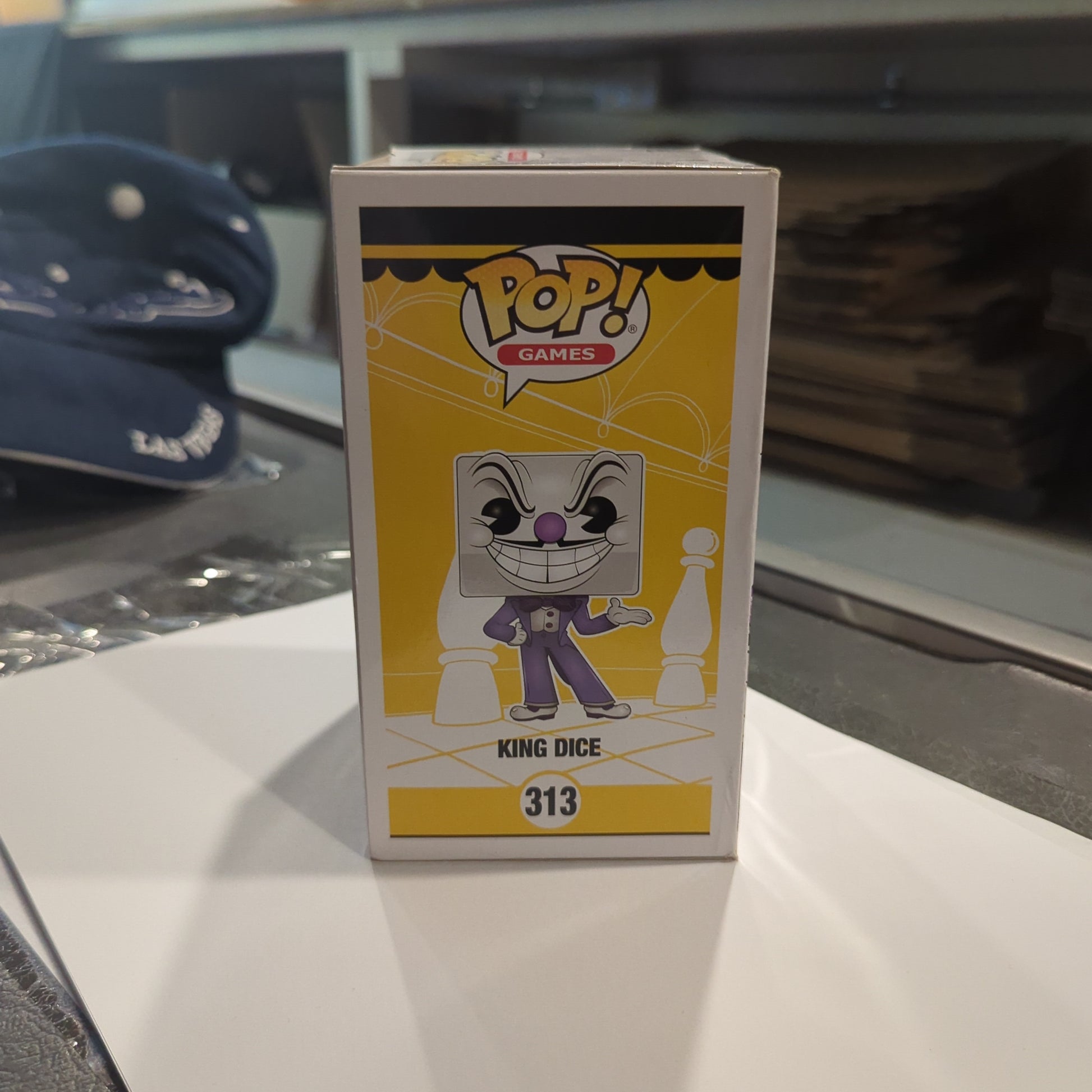 Funko Pop! Games Cuphead King Dice (Purple) #313 Vinyl Figure MIB 2018 FRENLY BRICKS - Open 7 Days