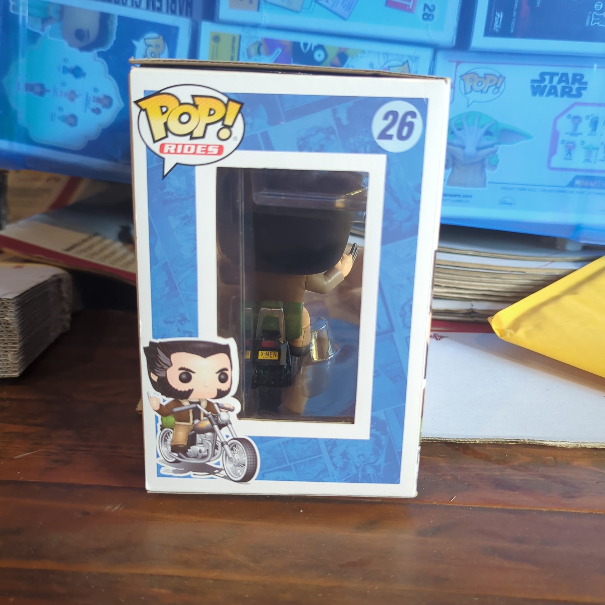 Funko Pop! Vinyl Figure Marvel Rides #26 - Wolverine's Motorcycle MCC Exclusive FRENLY BRICKS - Open 7 Days