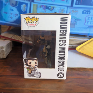 Funko Pop! Vinyl Figure Marvel Rides #26 - Wolverine's Motorcycle MCC Exclusive FRENLY BRICKS - Open 7 Days