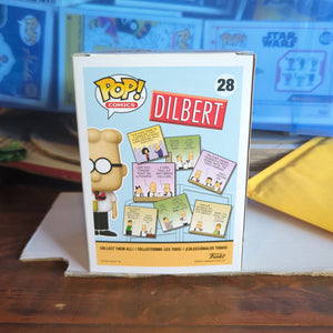 Funko POP! Comics : Dilbert - Dilbert #28 Vinyl Figure FRENLY BRICKS - Open 7 Days