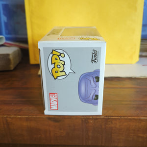 Funko Pop Marvel Avengers Infinity War #289 Thanos Chome Purple Exclusive FRENLY BRICKS - Open 7 Days