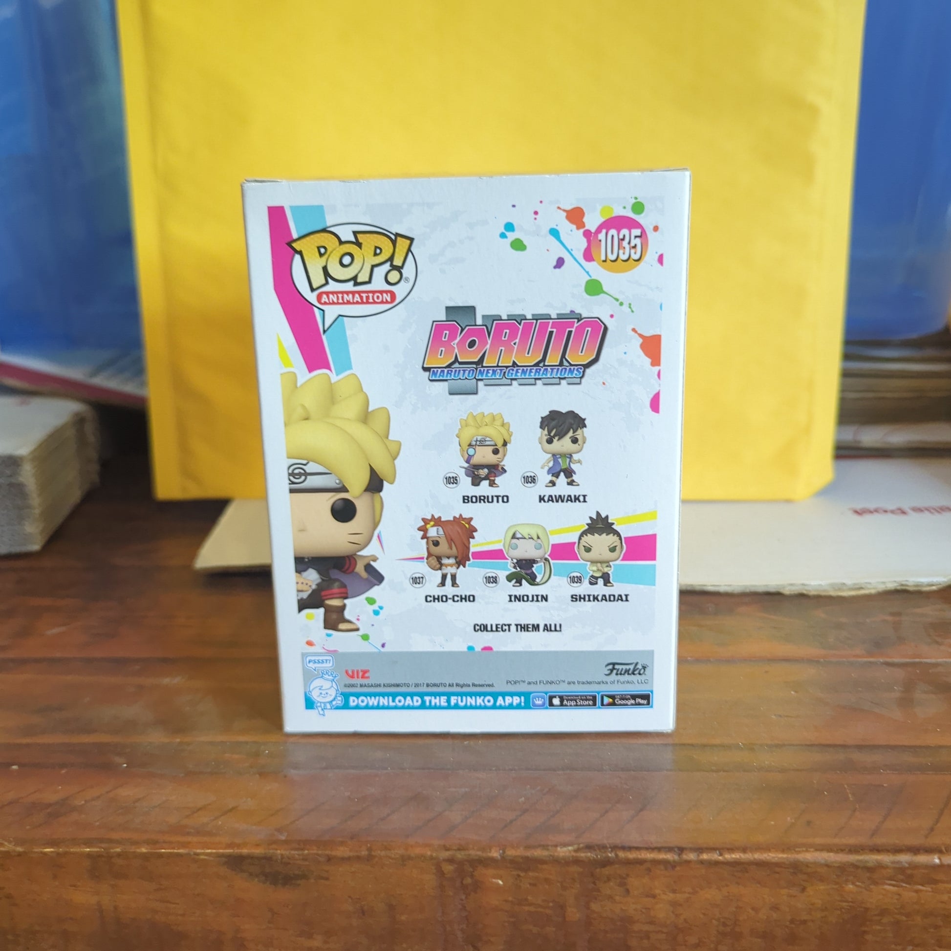 Funko POP! ANIMATION *BORUTO* NARUTO NEXT GENERATIONS #1035 FRENLY BRICKS - Open 7 Days