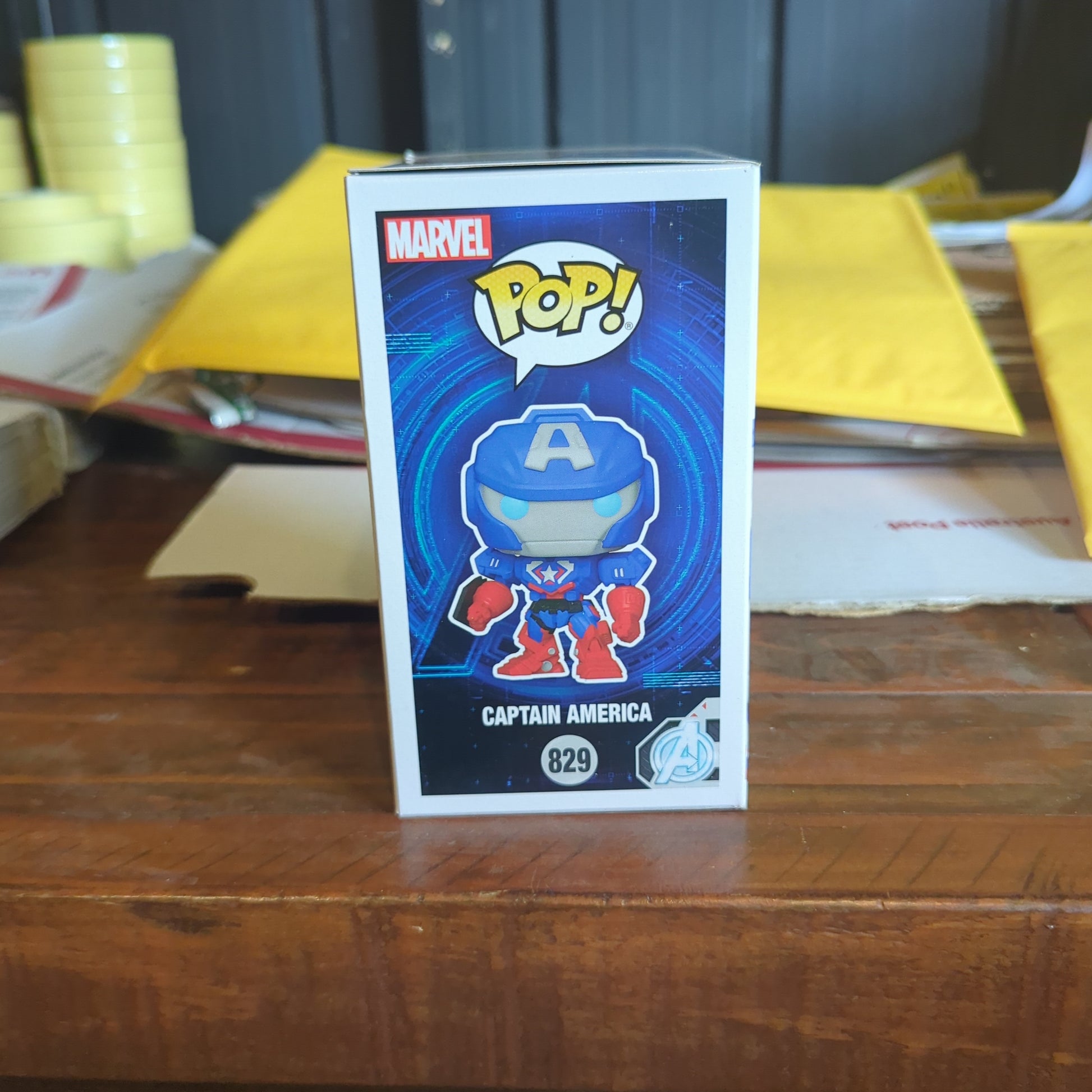 Funko Pop! Captain America Avengers Mech Strike Vinyl Figure #829 FRENLY BRICKS - Open 7 Days