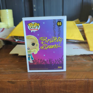 Britney Spears - Britney Spears Slave 4 U Metallic Pop! Vinyl Figure (RS) #98 FRENLY BRICKS - Open 7 Days