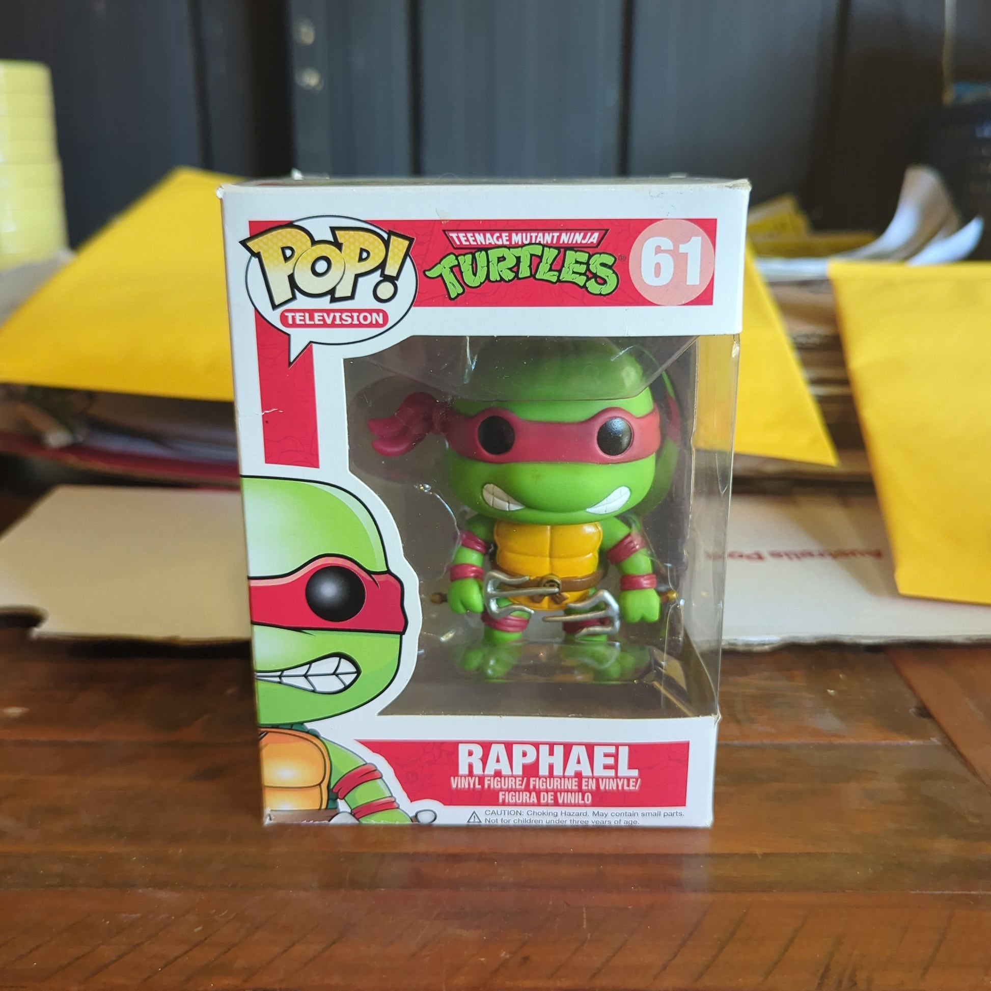 Funko Pop Vinyl - Teenage Mutant Ninja Turtles - Raphael #61 FRENLY BRICKS - Open 7 Days