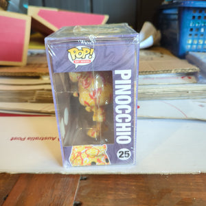 Funko Pop Vinyl Art Series Disney #25 Pinocchio with Hard Case NIB FRENLY BRICKS - Open 7 Days