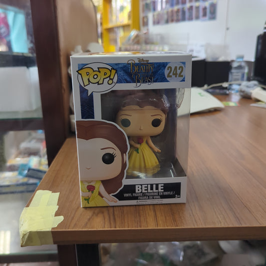 Funko Pop Vinyl ~ 242 Belle with Rose ~ Beauty and the Beast ~ Disney FRENLY BRICKS - Open 7 Days