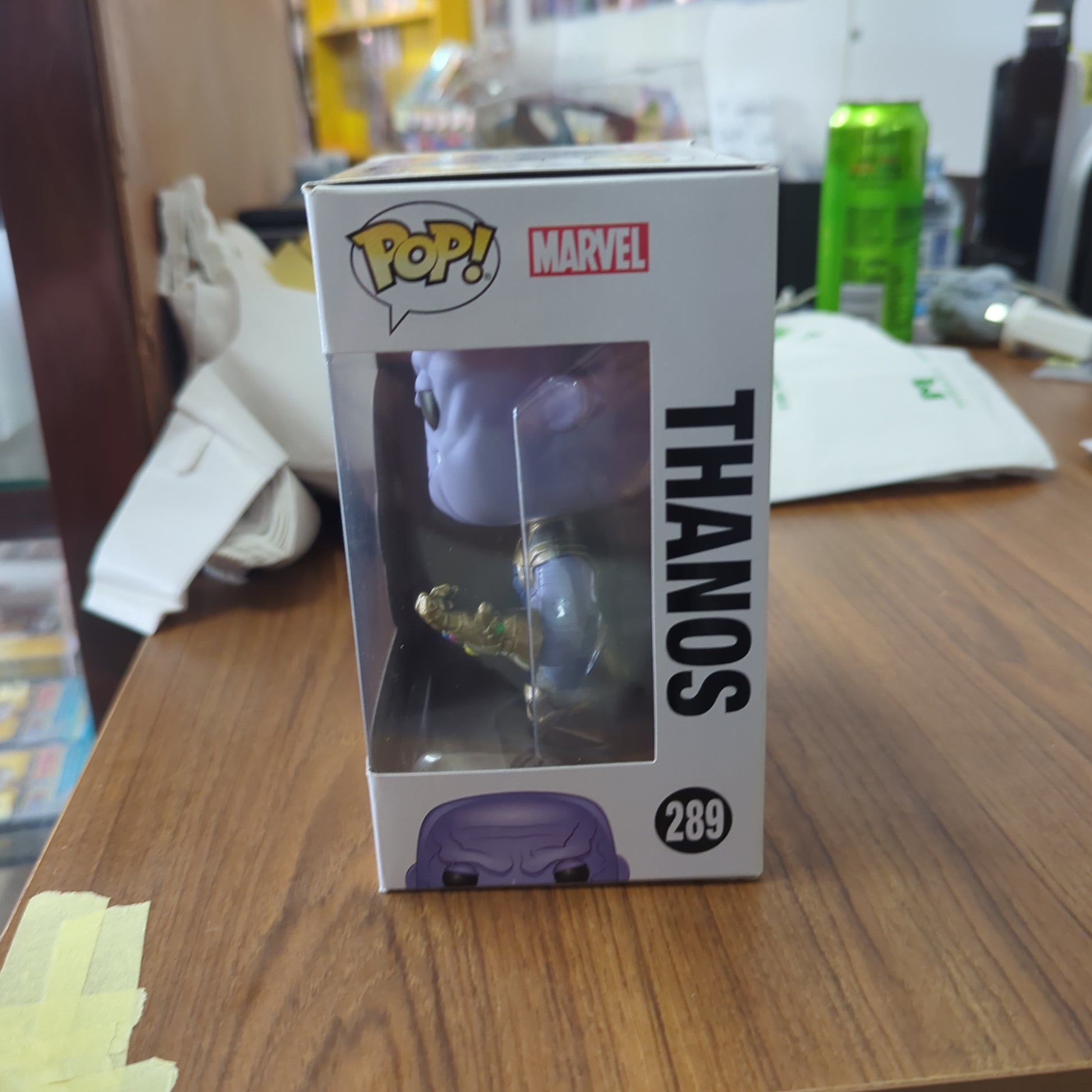 Brand New Funko Thanos 289 Marvel Avengers Infinity War Pop Figure FRENLY BRICKS - Open 7 Days