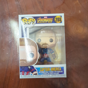 Funko Pop! Marvel: Captain America #288 Avengers Infinity War - Vinyl Figure FRENLY BRICKS - Open 7 Days