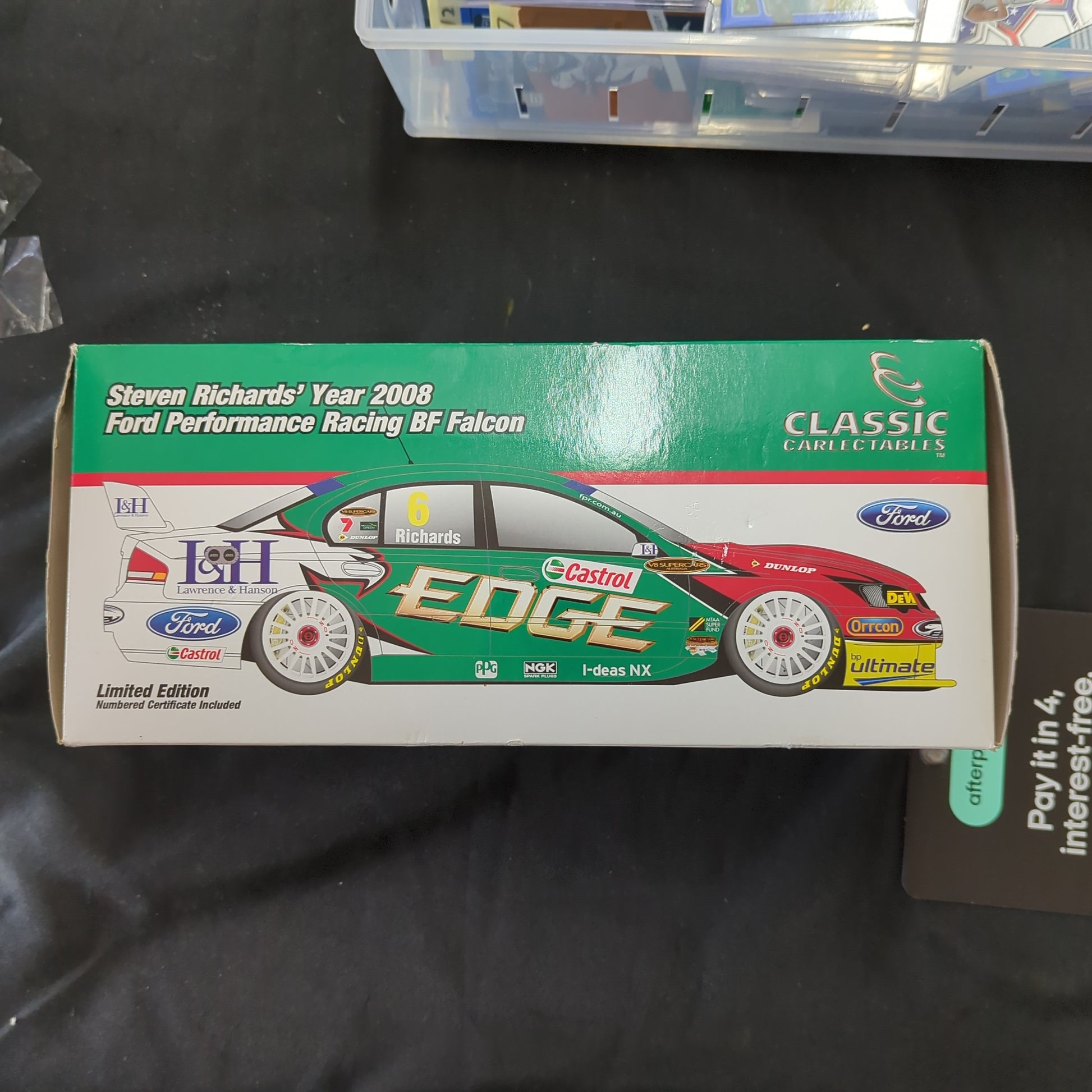 classic carlectables 1 18 Ford V 8 supercar Steven Richards BF Falcon 2008 FPR FRENLY BRICKS - Open 7 Days