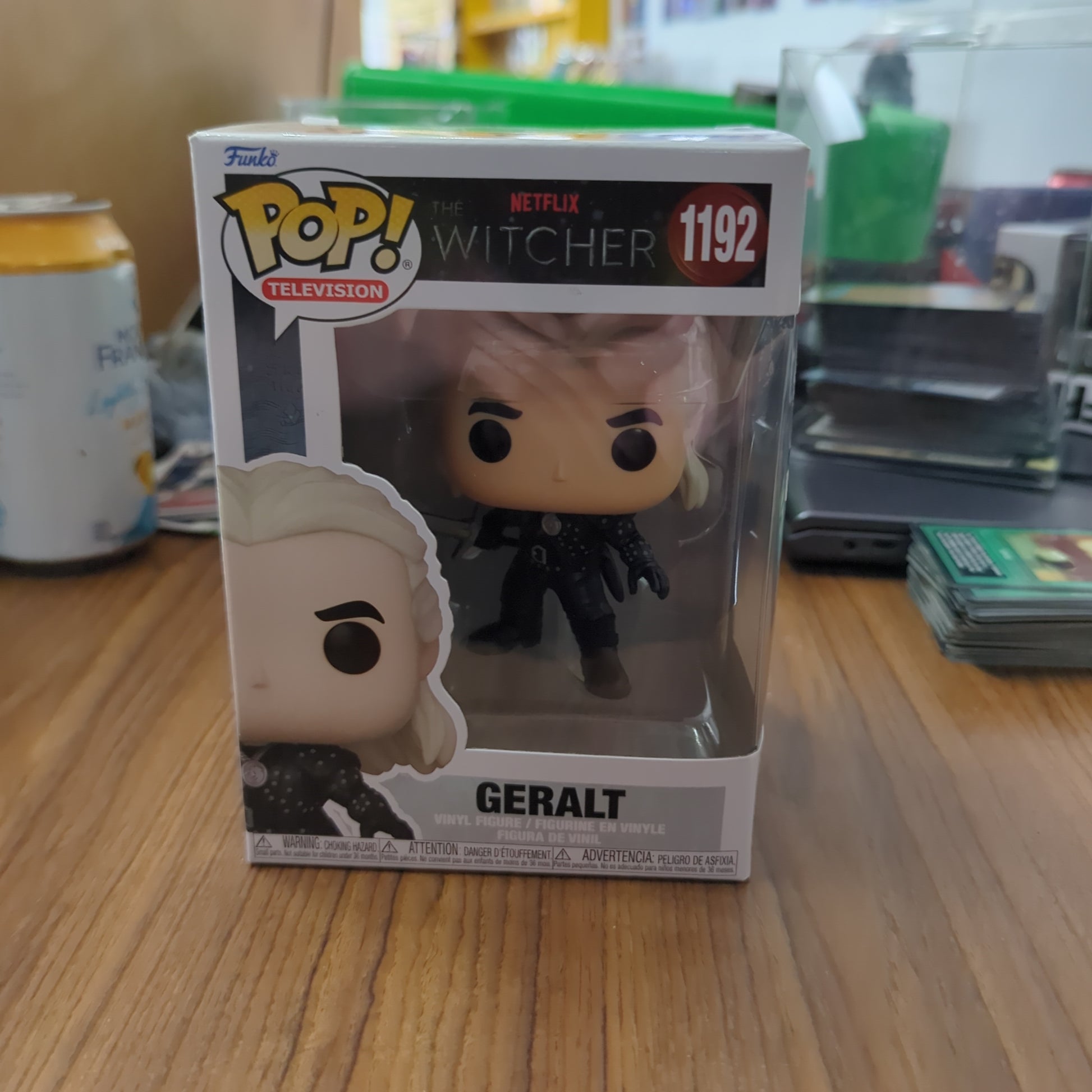 Funko Pop! TV: Witcher - Geralt Vinyl Figure 1192 FRENLY BRICKS - Open 7 Days