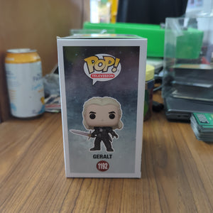 Funko Pop! TV: Witcher - Geralt Vinyl Figure 1192 FRENLY BRICKS - Open 7 Days