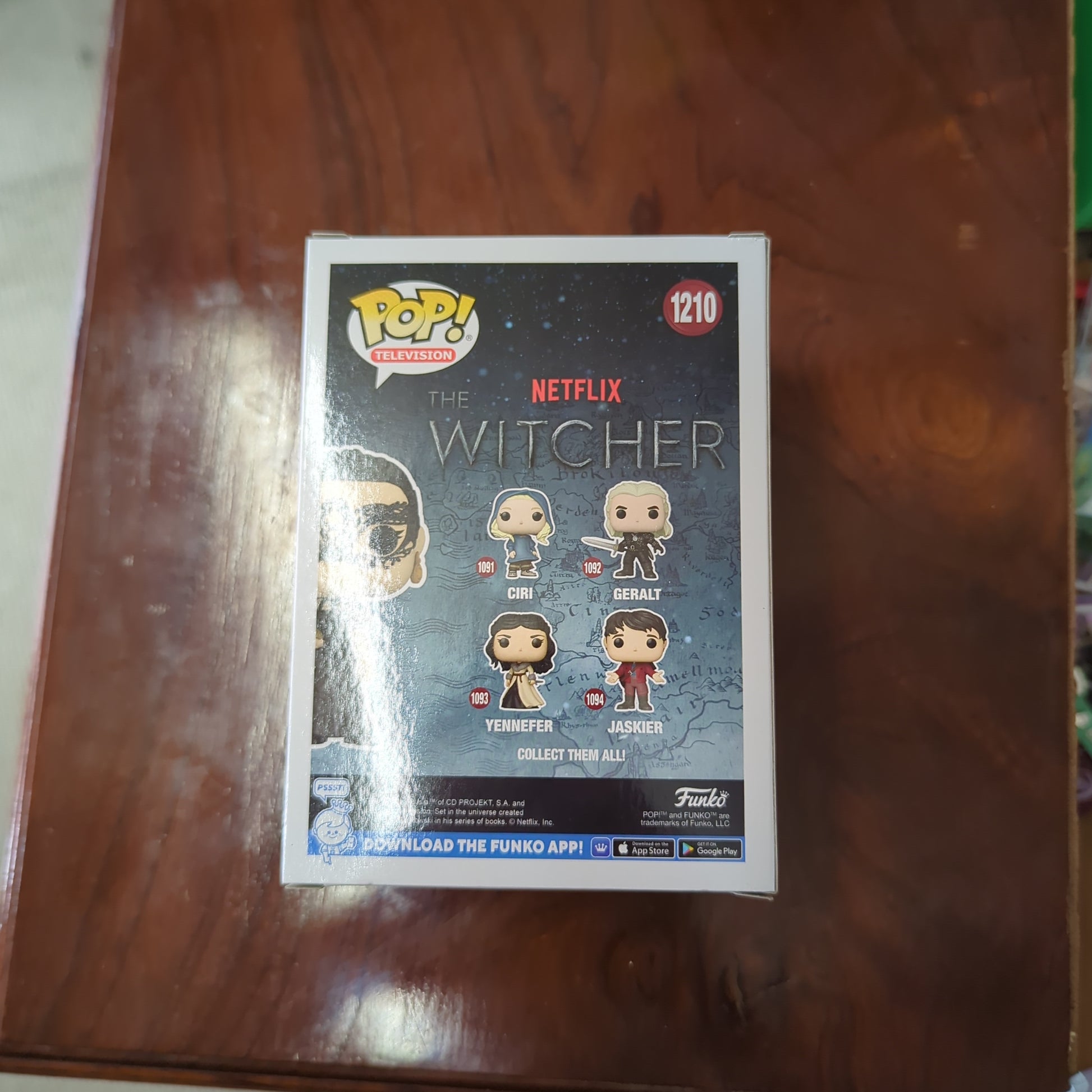 FUNKO POP VINYL THE WITCHER TV YENNEFER CUT OUT DRESS #1210 FRENLY BRICKS - Open 7 Days