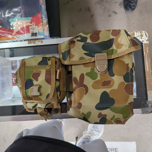 CAMO BAG BAG SIDE POUCHES MILITARY HUSS TACTICAL SYSTEMS pair FRENLY BRICKS - Open 7 Days