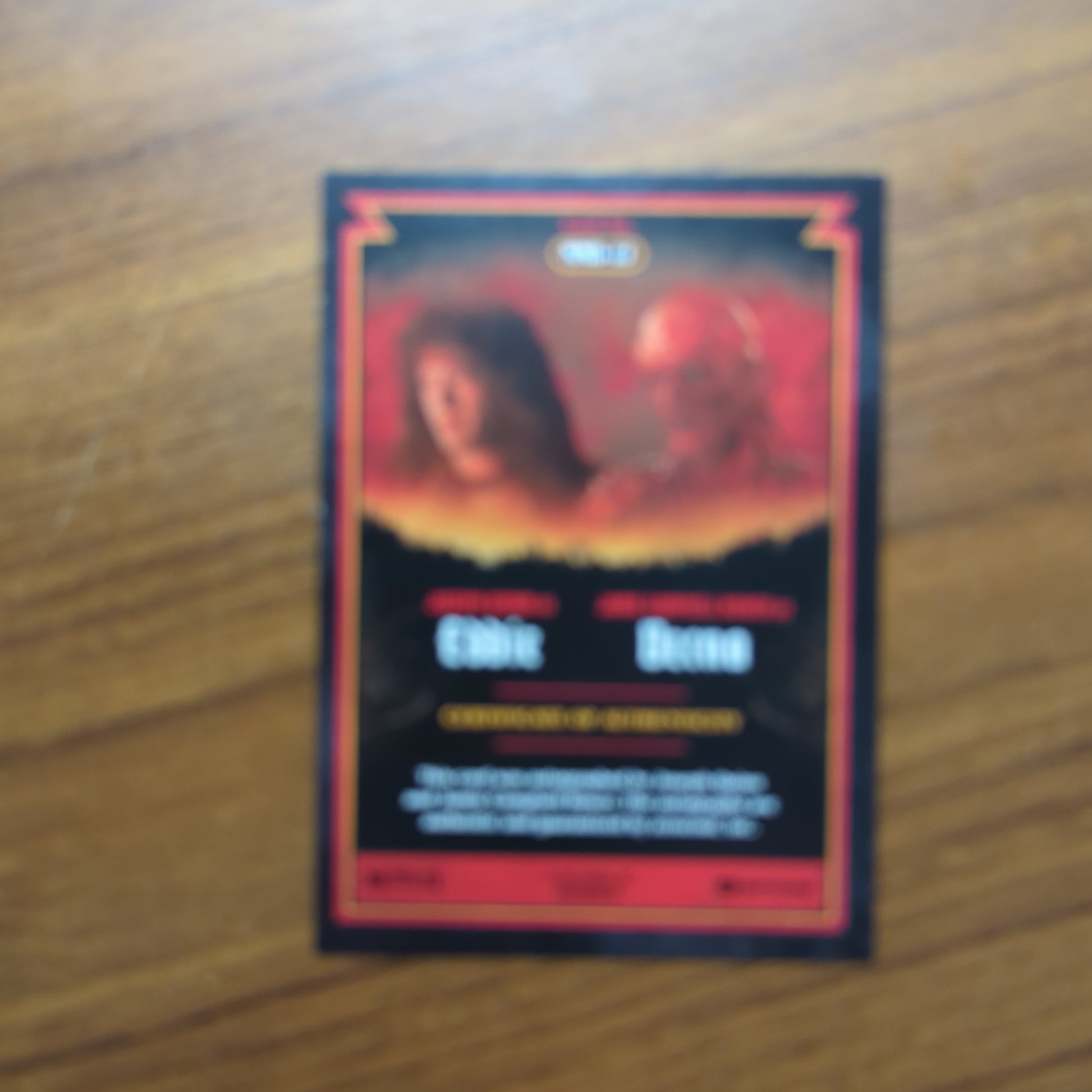 2023 Topps Zerocool Stranger Things 4 Dual Auto “Eddie” & “Vecna” 1986 /100 FRENLY BRICKS - Open 7 Days