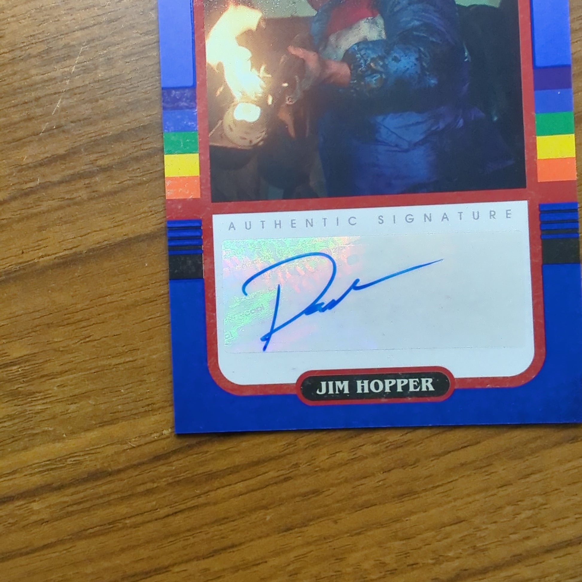 2023 Topps Zerocool Stranger Things “JIM HOPPER" 1986 AUTO /11 Low numbered FRENLY BRICKS - Open 7 Days