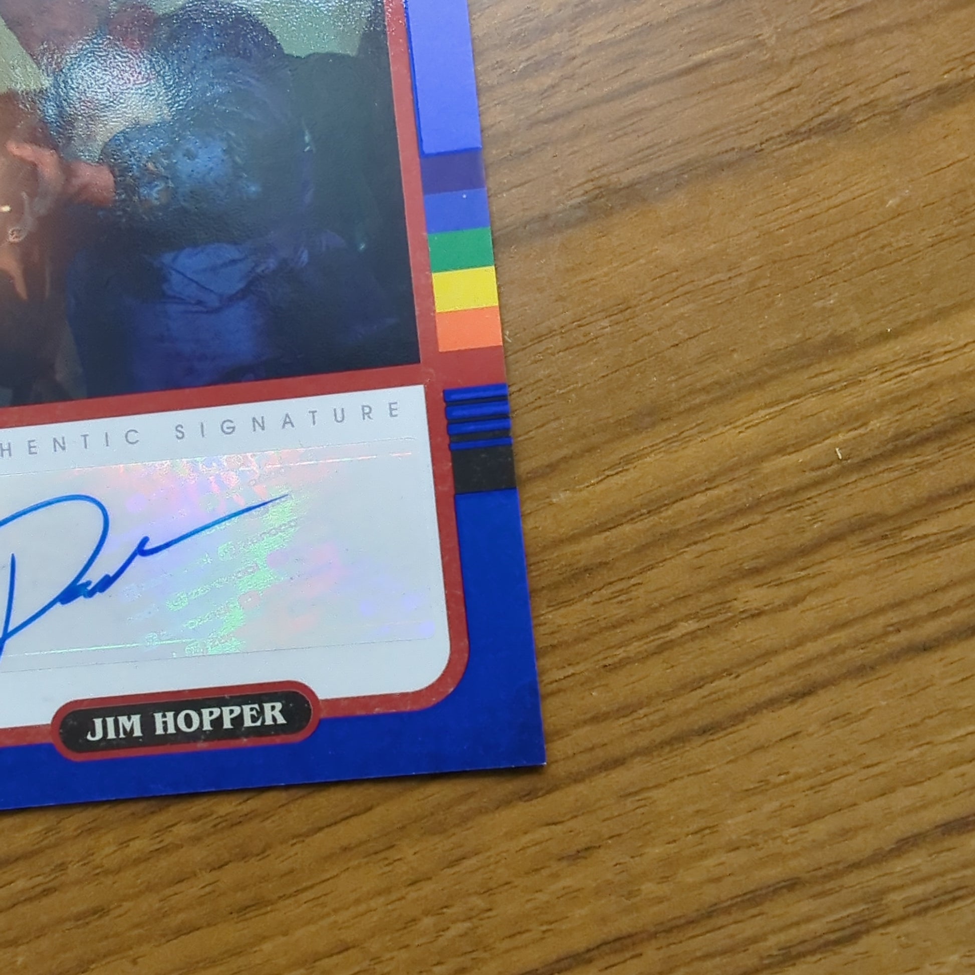 2023 Topps Zerocool Stranger Things “JIM HOPPER" 1986 AUTO /11 Low numbered FRENLY BRICKS - Open 7 Days