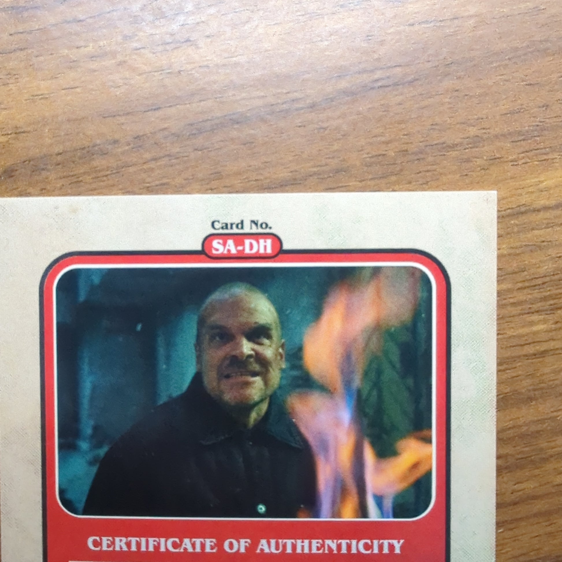 2023 Topps Zerocool Stranger Things “JIM HOPPER" 1986 AUTO /11 Low numbered FRENLY BRICKS - Open 7 Days