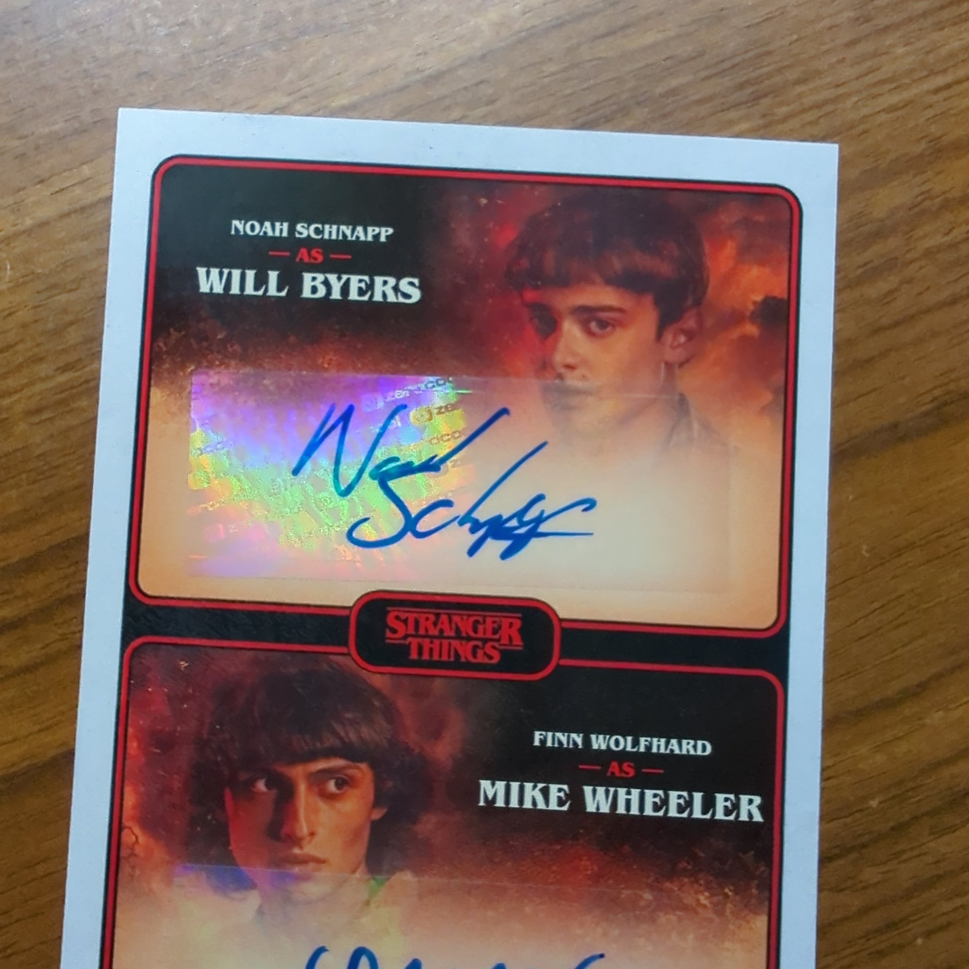 2023 Topps Zerocool Stranger Things Dual Auto “Will & Mike” FRENLY BRICKS - Open 7 Days