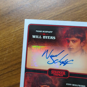 2023 Topps Zerocool Stranger Things Dual Auto “Will & Mike” FRENLY BRICKS - Open 7 Days