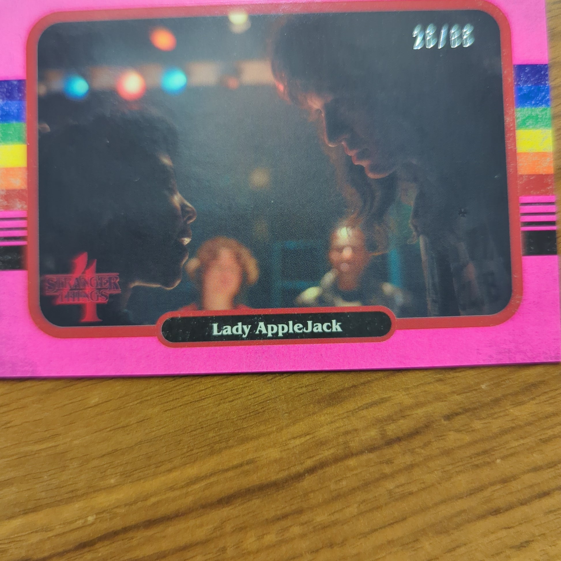 2023 Topps Stranger Things Season 4 #36 LADY APPLEJACK /86 FRENLY BRICKS - Open 7 Days