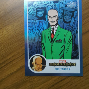 2022 Marvel Beginnings Professor X Flipped FX Card FX62 X-Men /125 FRENLY BRICKS - Open 7 Days