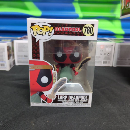 Deadpool - LARP Deadpool 30th Anniversary Pop! Vinyl Figure #780 FRENLY BRICKS - Open 7 Days