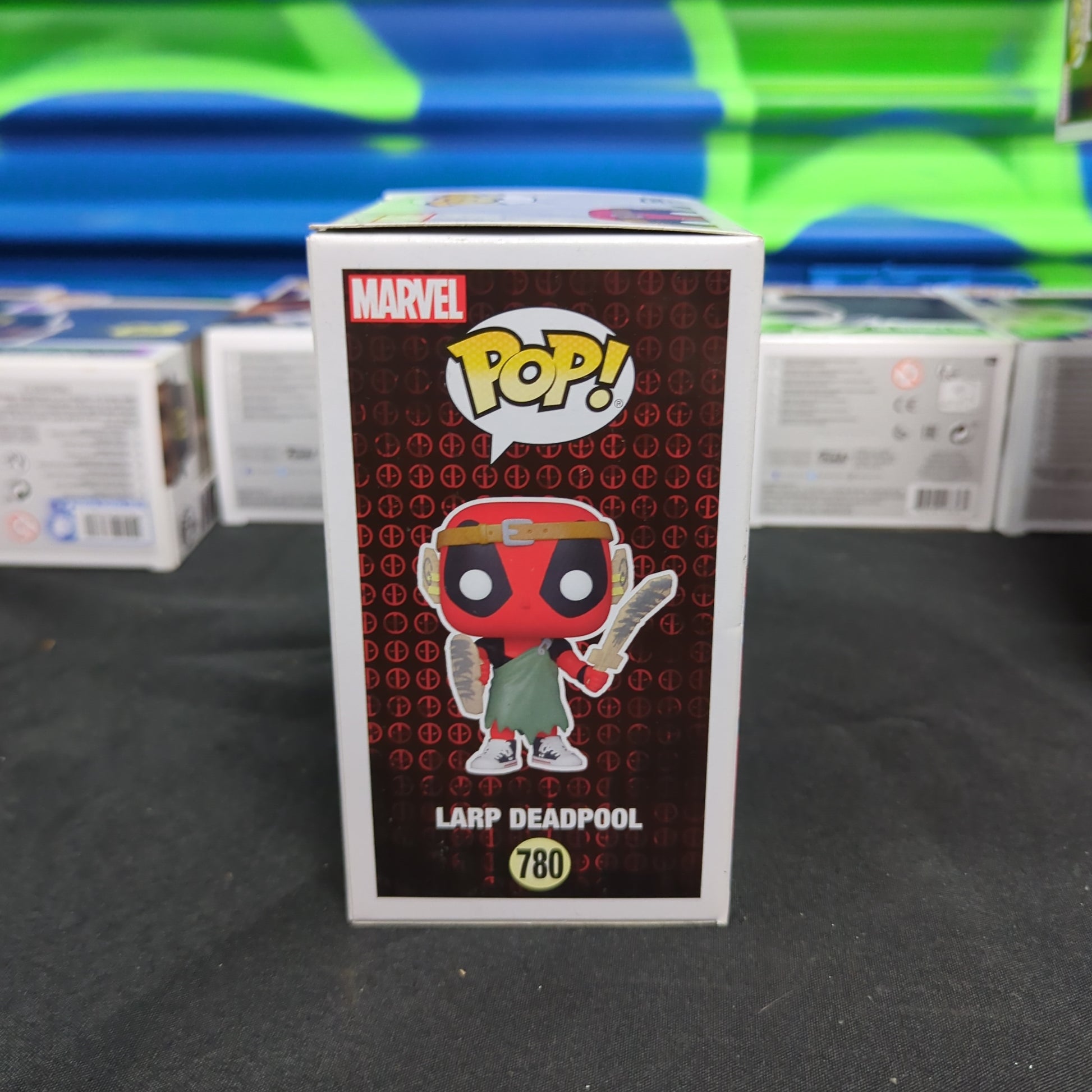 Deadpool - LARP Deadpool 30th Anniversary Pop! Vinyl Figure #780 FRENLY BRICKS - Open 7 Days