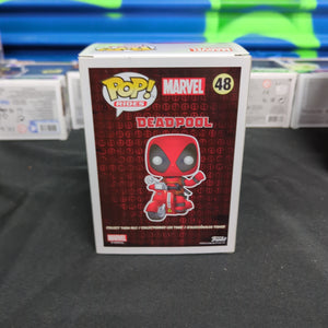 Deadpool with Scooter Pop! Vinyl Rides Figure 48 FRENLY BRICKS - Open 7 Days