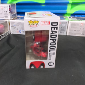 Deadpool with Scooter Pop! Vinyl Rides Figure 48 FRENLY BRICKS - Open 7 Days