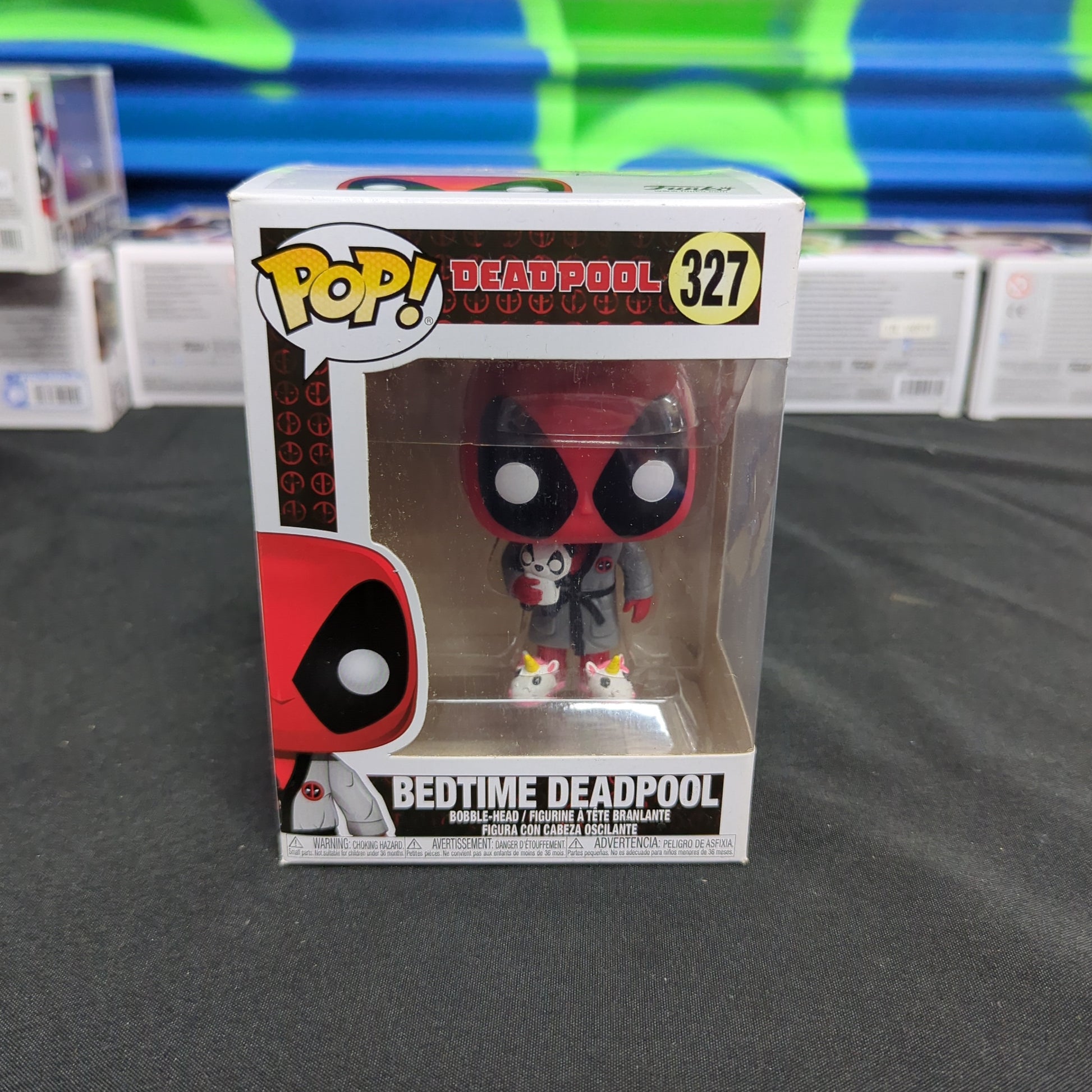 Funko Pop! Bedtime Deadpool Vinyl Figure #327 FRENLY BRICKS - Open 7 Days