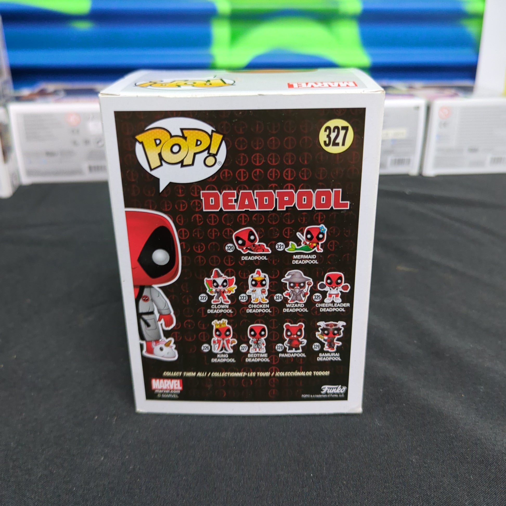 Funko Pop! Bedtime Deadpool Vinyl Figure #327 FRENLY BRICKS - Open 7 Days