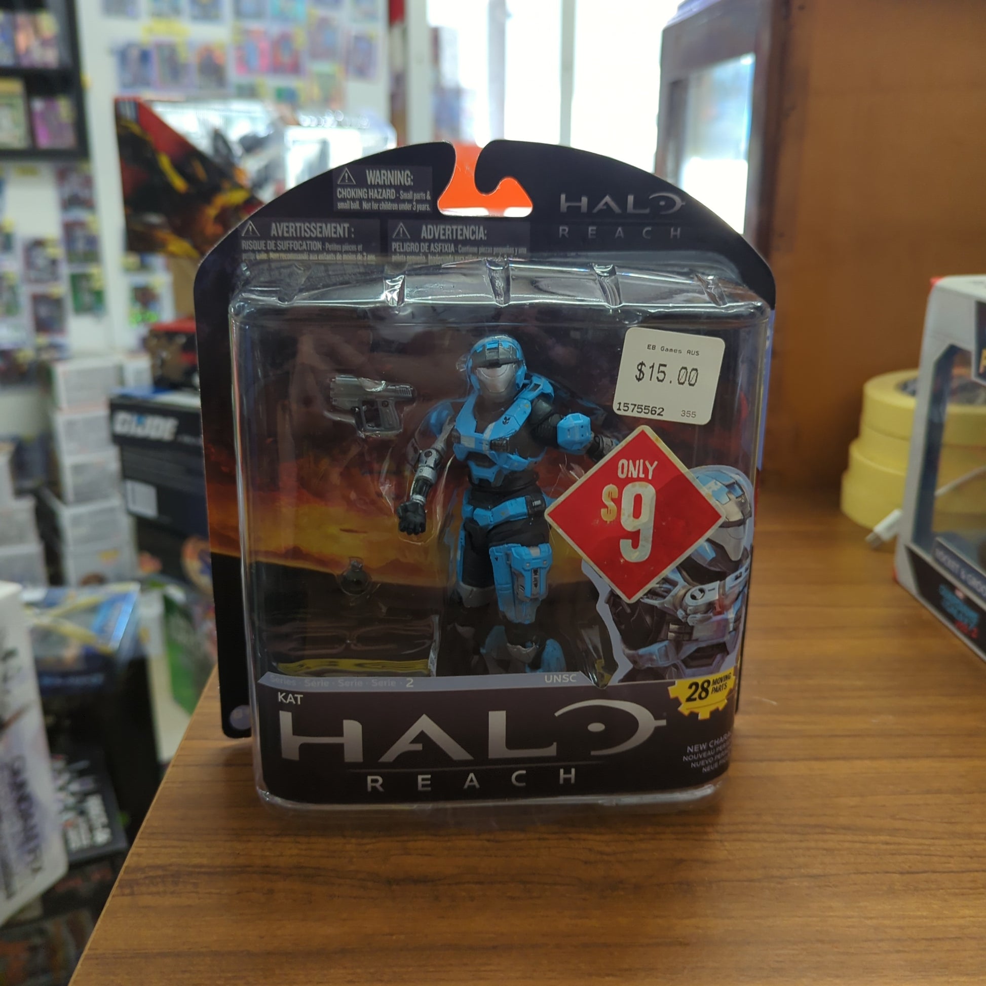 Halo Reach Series 2 UNSC Kat (2011) McFarlane Toys Action Figure New FRENLY BRICKS - Open 7 Days