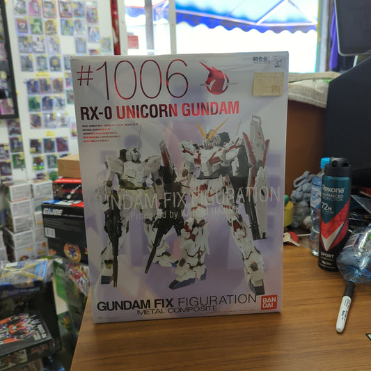 RX-0 Unicorn Gundam Figure GUNDAM FIX FIGURATION METALCOMPOSITE #1006 Bandai FRENLY BRICKS - Open 7 Days