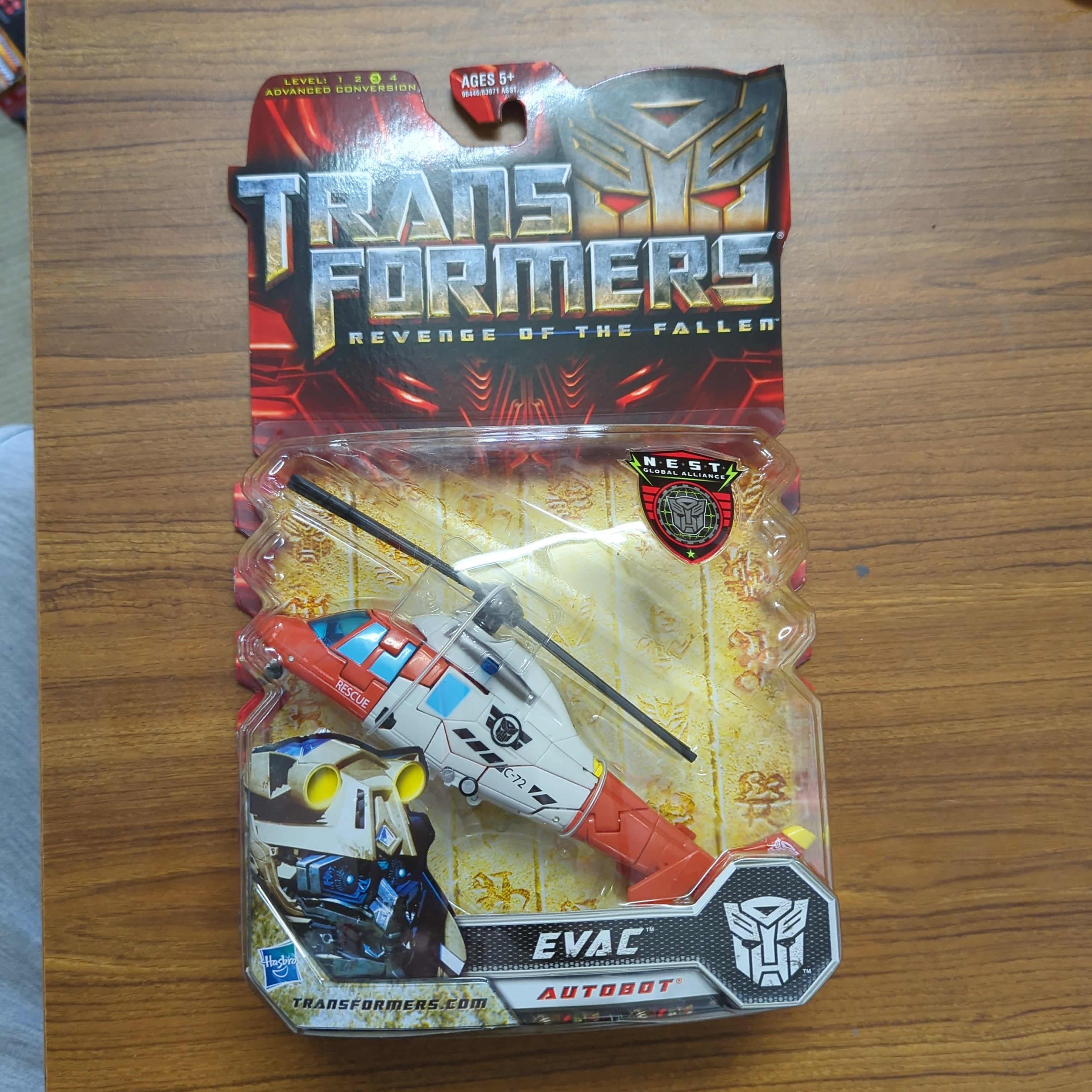 TRANSFORMERS rare evac nest ROTF complete with card/bubble – FRENLY ...