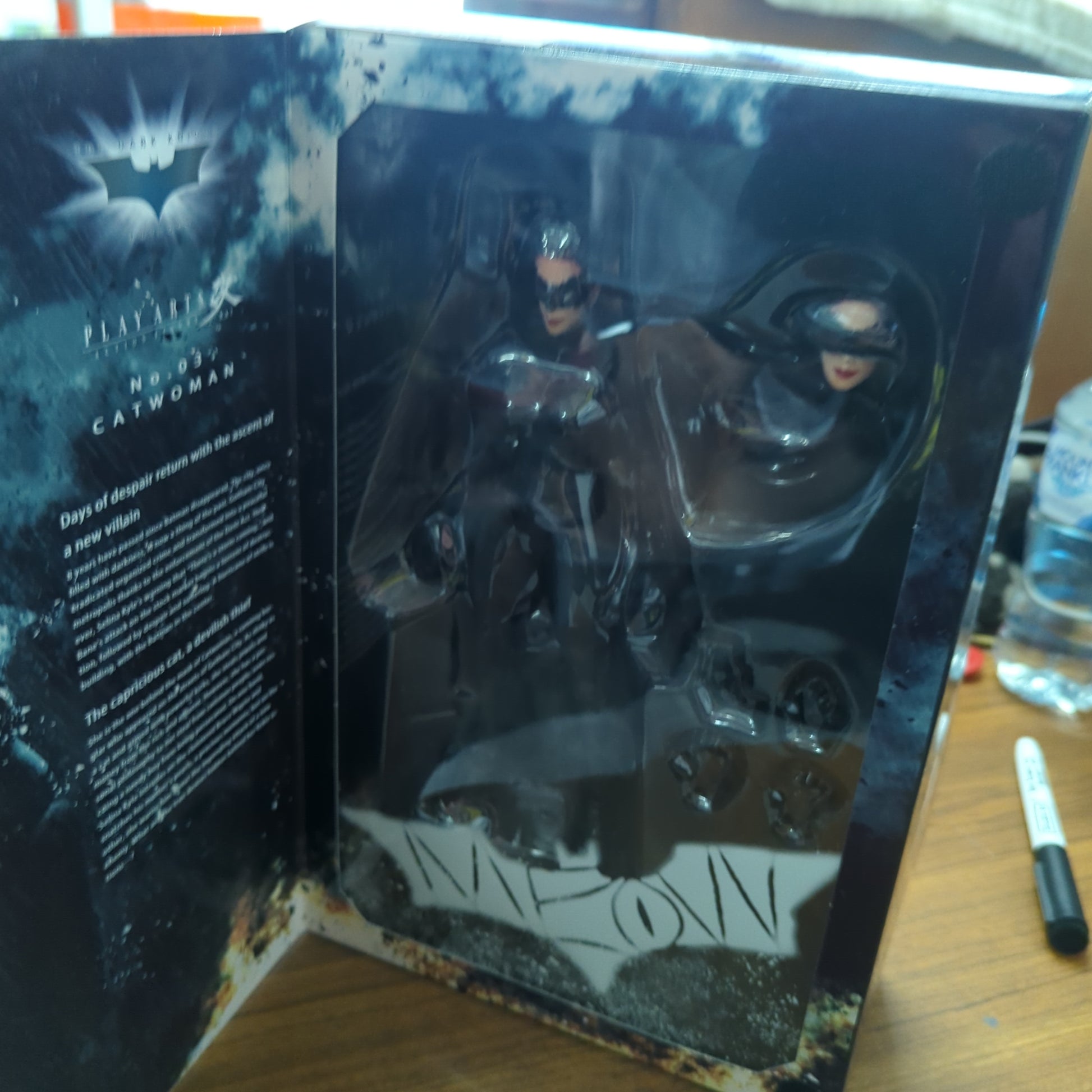 Play Arts Kai The Dark Knight Trilogy Catwoman Action Figure Square Enix NIB HTF FRENLY BRICKS - Open 7 Days