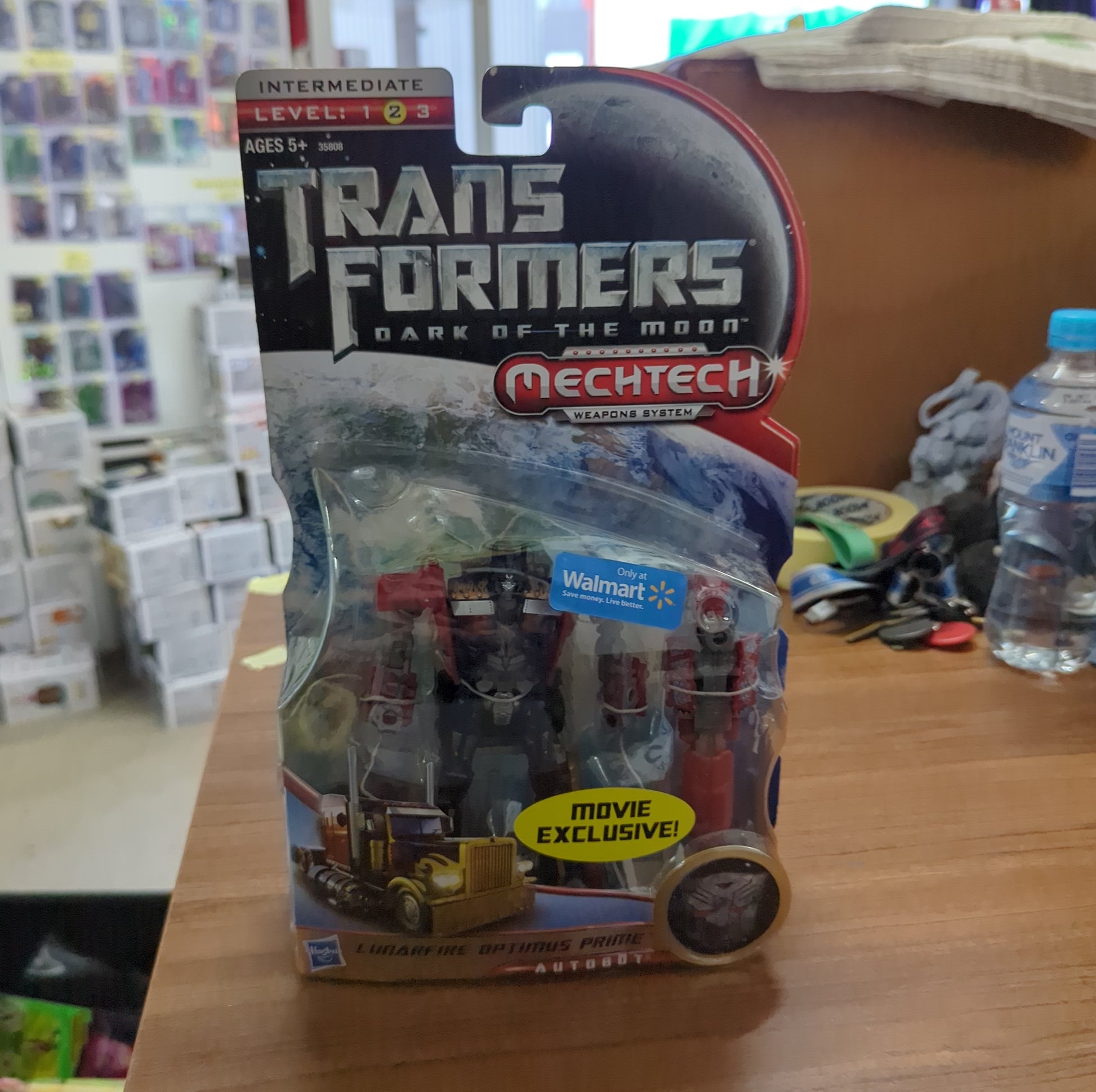 TRANSFORMERS DOTM MECHTECH LUNARFIRE OPTIMUS PRIME MOVIE WALMART EXCLUSIVE FRENLY BRICKS - Open 7 Days