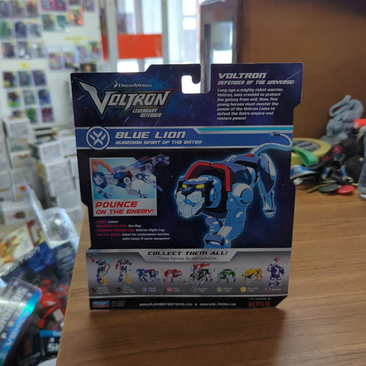 2017 Voltron Legendary Defender ~ 6" Blue Lion w/ Jump Attack ~ Playmates NIP FRENLY BRICKS - Open 7 Days