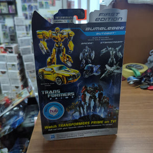 Transformers Prime Robots In Disguise First Edition Bumblebee complete TAKARA FRENLY BRICKS - Open 7 Days