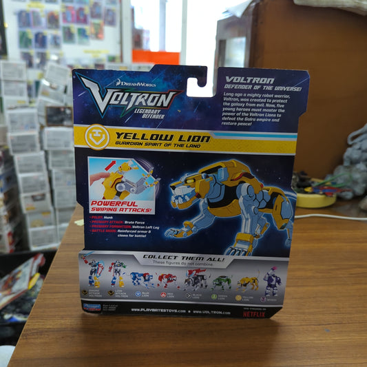 Voltron Legendary Defender Yellow Lion Basic Action Figure. 6” Figure FRENLY BRICKS - Open 7 Days