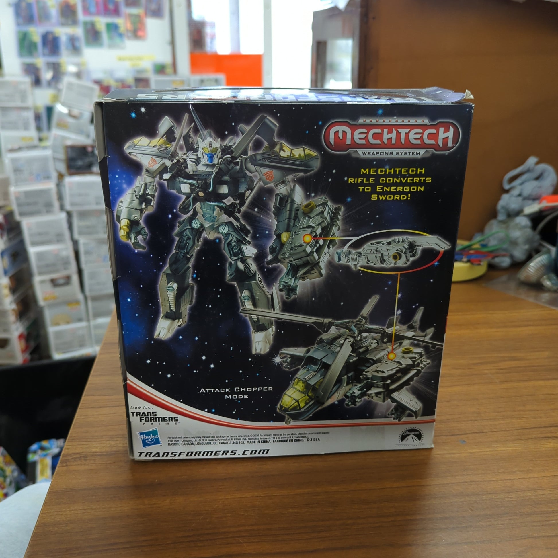 Transformers Dark Of The Moon Mechtech Autobot Skyhammer Attack Chopper Mode New FRENLY BRICKS - Open 7 Days