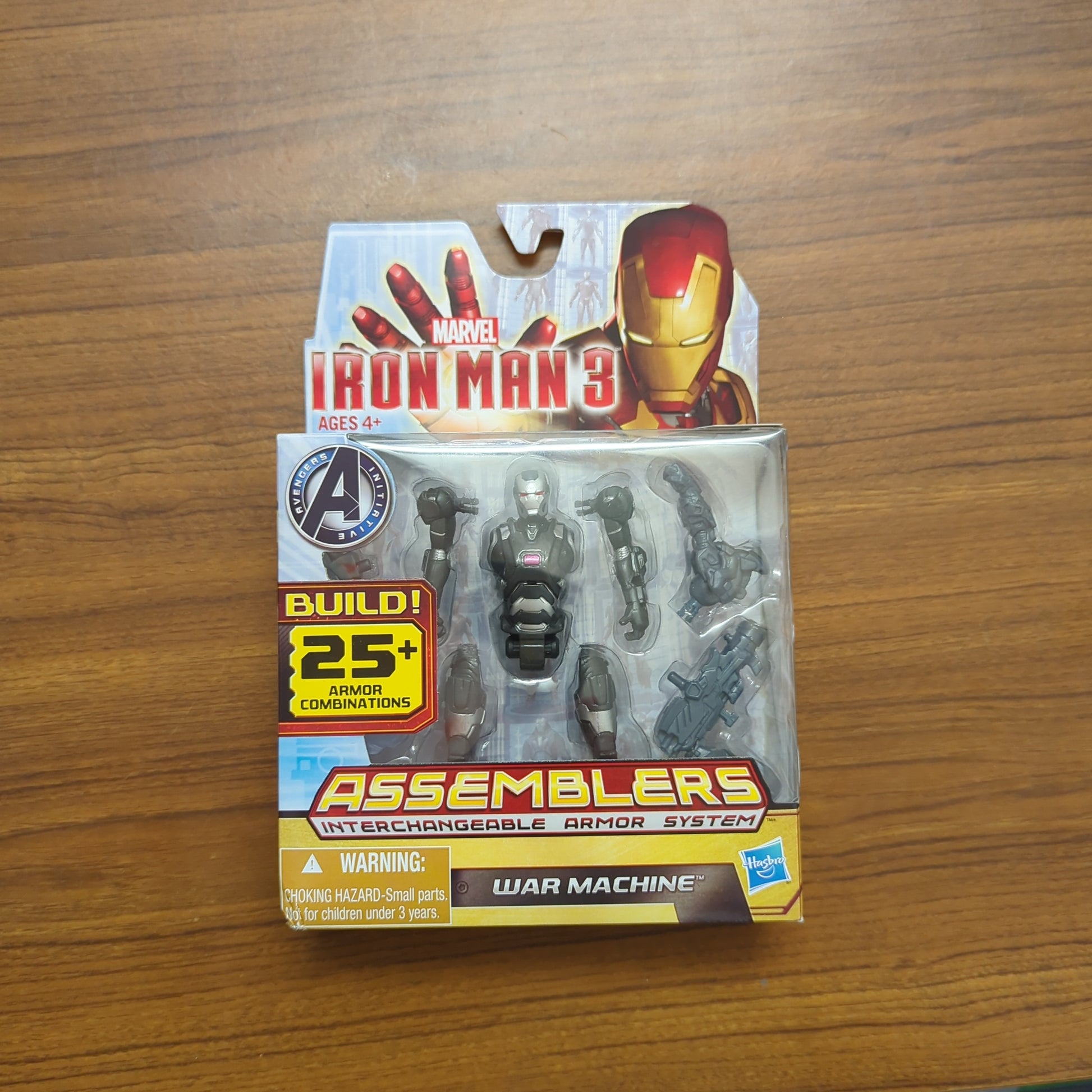 WAR MACHINE Assemblers — Iron Man 3 Movie 2012 Hasbro — 3.75 Inch Marvel MCU FRENLY BRICKS - Open 7 Days