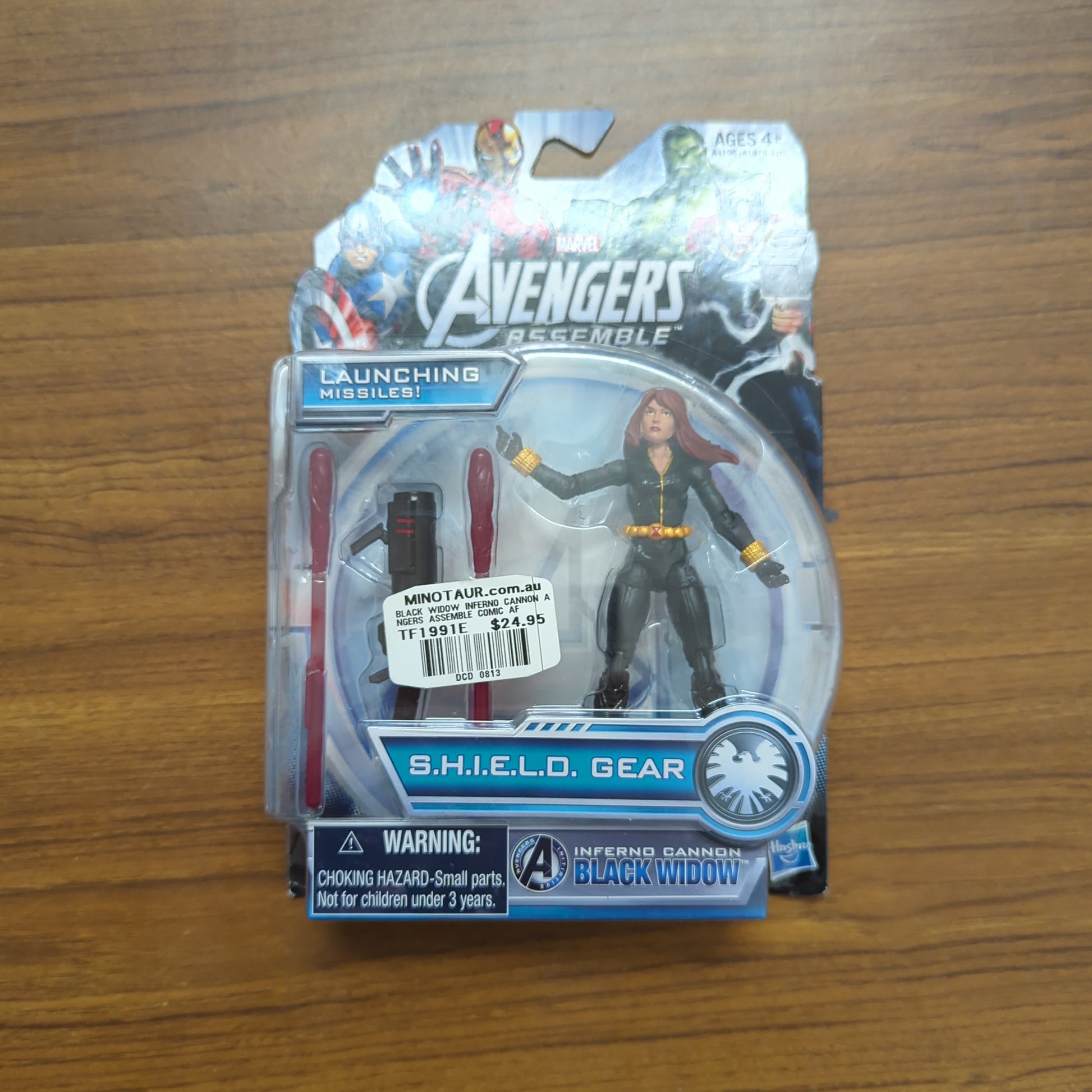 Marvel Avengers Assemble (2013) Inferno Cannon Black Widow S.H.I.E.L.D. Gear Fig FRENLY BRICKS - Open 7 Days