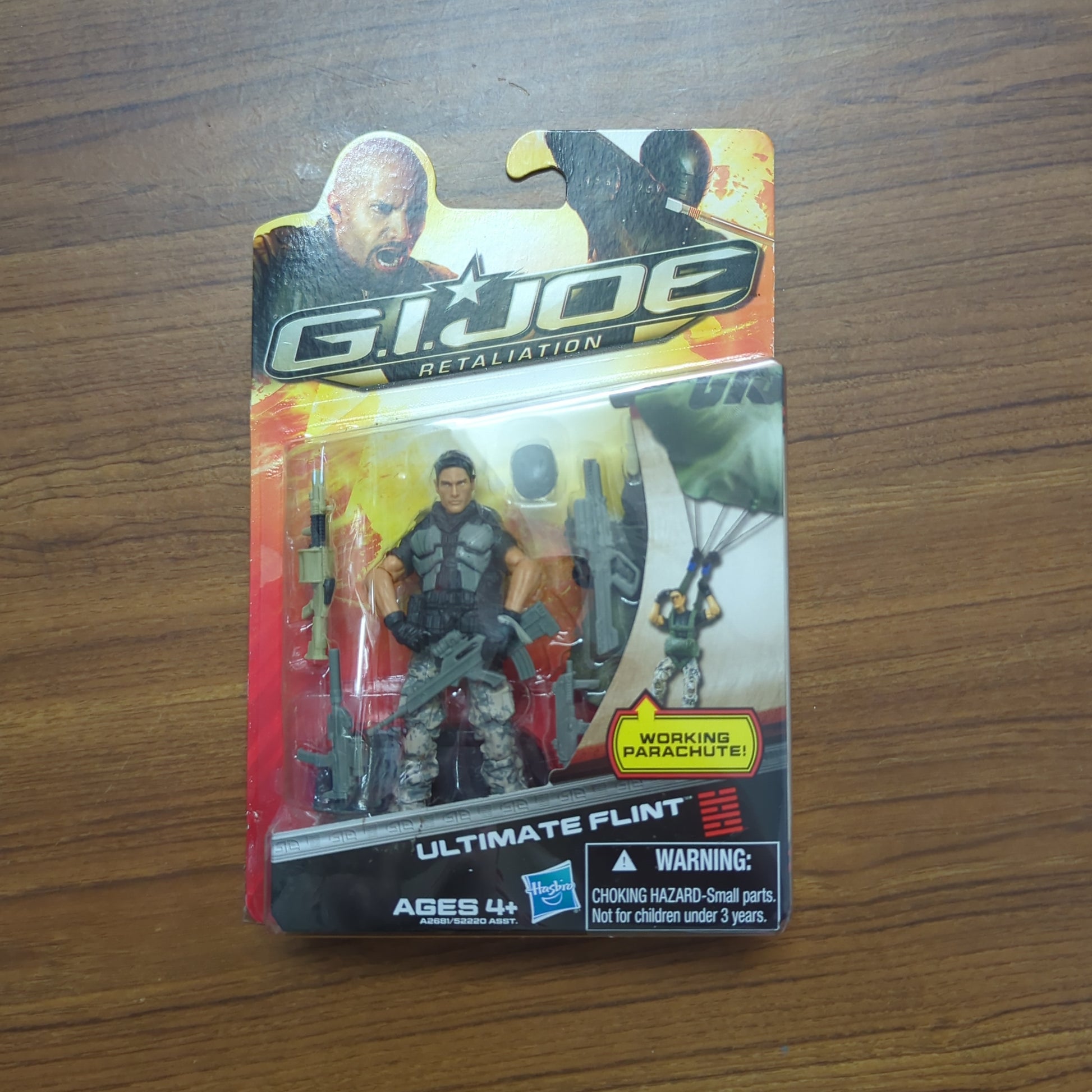 G.I. Joe Retaliation 3.75" Ultimate Flint action figure, new w/parachute FRENLY BRICKS - Open 7 Days