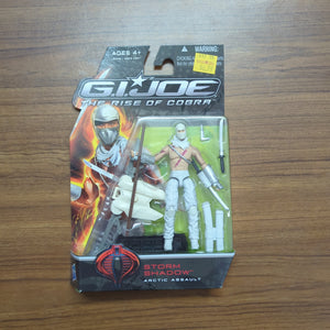 G.I. Joe Rise Of Cobra Storm Shadow Arctic Assault 2009 SEALED GI Joe FRENLY BRICKS - Open 7 Days