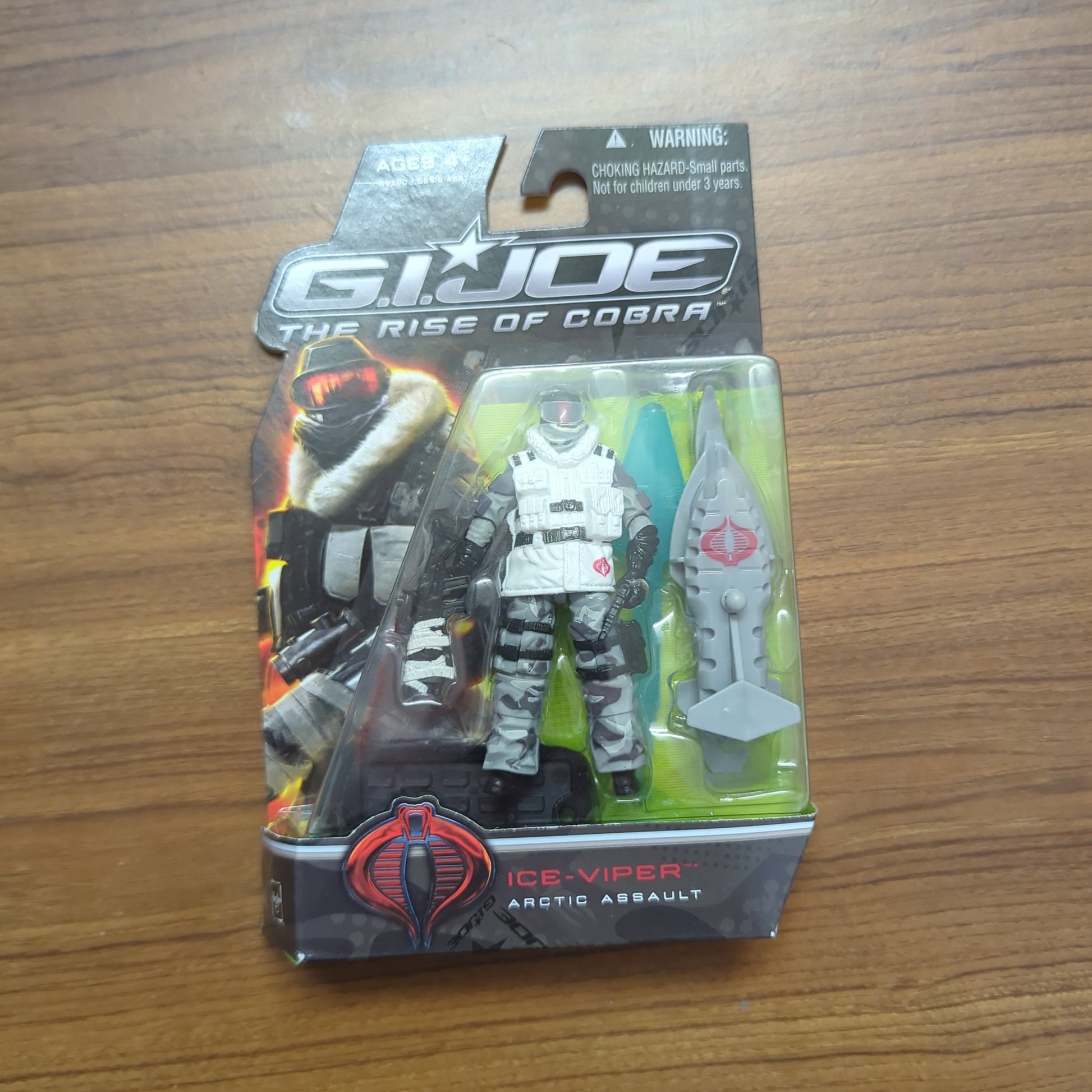 GI Joe Rise of Cobra Ice-Viper Arctic Assault (2008) Hasbro 3.75 Inch Figure FRENLY BRICKS - Open 7 Days