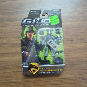 G.I. Joe Pit Commando Rise of Cobra 3.75” Figure! New 25th 30th Hasbro FRENLY BRICKS - Open 7 Days